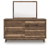 Chirason Dresser and Mirror - Brown