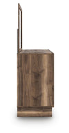 Chirason Dresser and Mirror - Brown