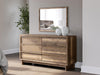 Chirason Dresser and Mirror - Brown