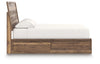 Chirason King Panel Bed with Storage