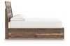 Chirason Full Panel Bed with Storage