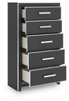 Zuraleus Chest of Drawers - Black