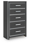 Zuraleus Chest of Drawers - Black