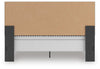 Zuraleus King Upholstered Panel Bed - Black