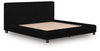 Zuraleus King Upholstered Bed - Black