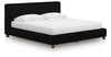 Zuraleus King Upholstered Bed - Black