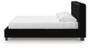 Zuraleus King Upholstered Bed - Black
