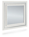 Zuraleus Bedroom Mirror - White