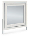 Zuraleus Bedroom Mirror - White