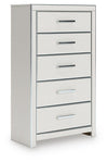 Zuraleus Chest of Drawers - White