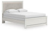 Zuraleus Queen Upholstered Panel Bed - White