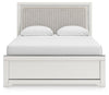 Zuraleus Queen Upholstered Panel Bed - White