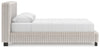 Zuraleus Queen Upholstered Bed - White