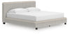 Zuraleus King Upholstered Bed - White