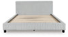 Zuraleus California King Upholstered Bed - White