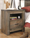 Trinell Nightstand - Brown (B446-91)