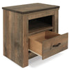 Trinell Nightstand - Brown (B446-91)