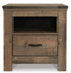 Trinell Nightstand - Brown (B446-91)