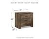 Trinell Nightstand - Brown