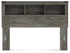Frandern Queen Bookcase Headboard