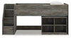 Frandern Twin Loft  Bed with Bookcase Storage