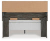 Frandern Full Bookcase Panel Bed