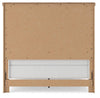 Savonport Queen Panel Storage Bed - White/Brown (B4615B7)