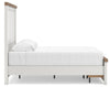 Savonport Full Panel Storage Bed - White/Brown (B4615B6)