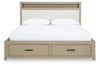 Calmoro Queen Bookcase Bed
