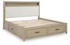 Calmoro California King Bookcase Bed