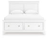 Fortman Queen Panel Storage Bed