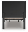Lanolee Twin Panel Storage Bed