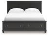 Lanolee California King Panel Storage Bed