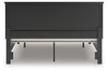 Lanolee King Panel Storage Bed