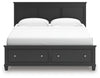 Lanolee King Panel Storage Bed