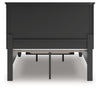 Lanolee Full Panel Storage Bed
