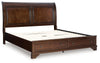 Trellington King Sleigh Storage Bed