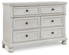 Robbinsdale Dresser - Antique White