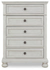 Robbinsdale Chest of Drawers - Antique White (B742-45)