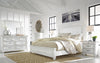 Kanwyn California King Panel Bed - Whitewash (B777B11)