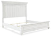 Kanwyn Queen Panel Bed - Whitewash