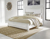 Kanwyn King Panel Bed - Whitewash