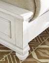 Kanwyn Queen Panel Bed - Whitewash