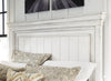 Kanwyn California King Panel Bed - Whitewash (B777B11)