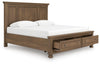Feddinger King Panel Storage Bed