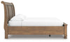 Feddinger California King Storage Sleigh Bed