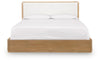 Pamaria California King Upholstered Panel Bed