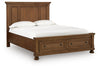 Zackaryn Queen Panel Storage Bed
