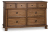 Rowlenstown Dresser - Brown