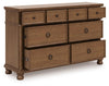 Rowlenstown Dresser - Brown